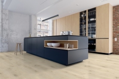 3D-Illustration of a new modern city loft apartment.